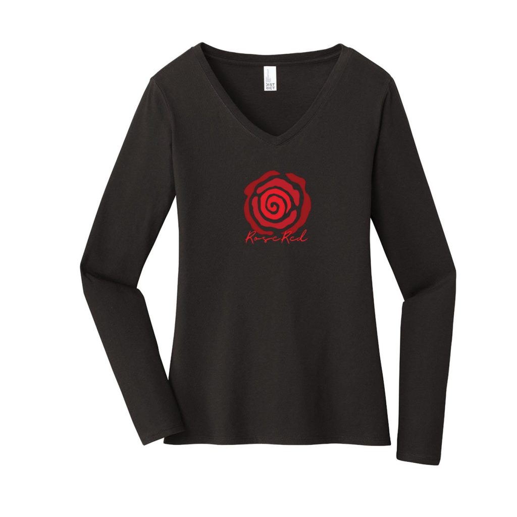 RoseRed – Women’s Long Sleeve T-Shirt