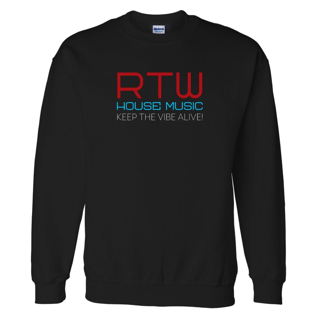 RTW HOUSE MUSIC "Keep The Vibe Alive" - Men’s Sweatshirt