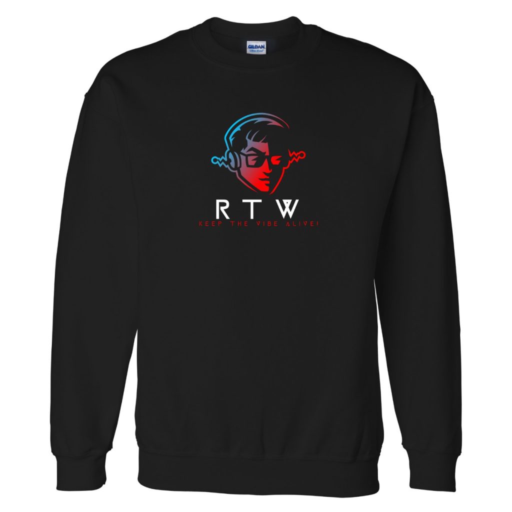 RTW with Red Faced Logo and catchphrase - Sweatshirt